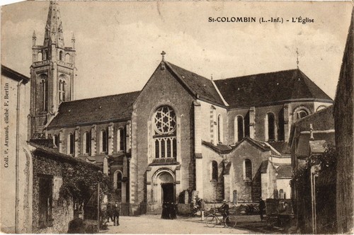 Cpa colombin eglise - cpa,