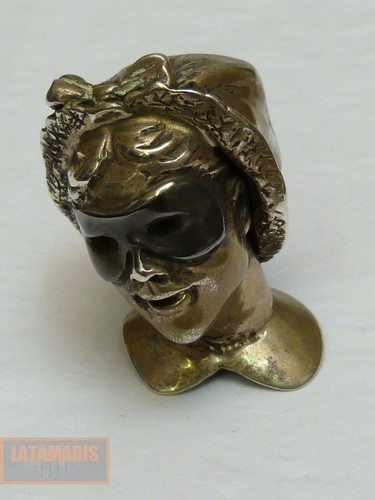 Maschera argento testa - maschera, di