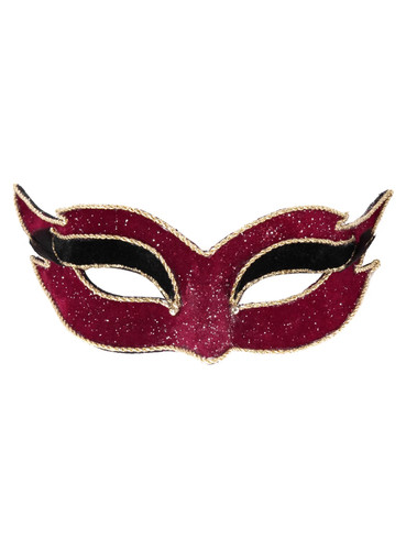 Colombina velluto mezzo - , rosso