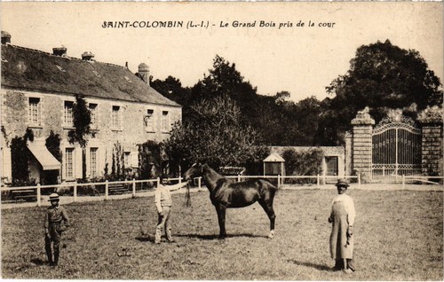 Cpa saint colombin le - cpa,