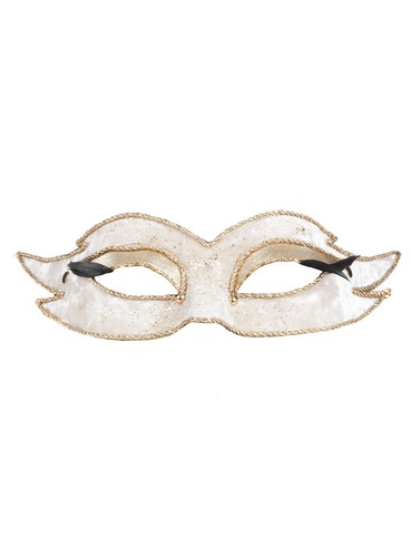 Colombina velluto mezzo bianco